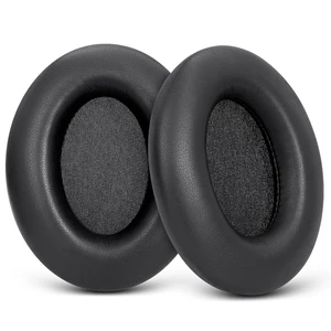 Ear Pads for Sony WH1000XM3 Headphones, WH-1000 XM3 Replacement Ear Cushion Durable Protein Leather High Density Memory Foam, Added Thickness for Noise Cancelling - Black Ear Pads for Sony WH1000XM3 Headphones, WH-1000 XM3 Replacement Ear Cushion Durable Protein Leather High Density Memory Foam, Added Thickness for Noise Cancelling - Black