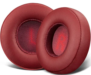 Professional Replacement Ear Pads for JBL E35 E45 E45BT Duet BT Bluetooth Wireless Headphones, Earpads Cushions with Softer Protein Leather, Noise Isolation Foam (Red) Professional Replacement Ear Pads for JBL E35 E45 E45BT Duet BT Bluetooth Wireless Headphones, Earpads Cushions with Softer Protein Leather, Noise Isolation Foam (Red)