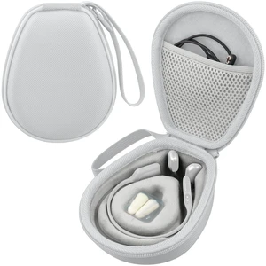Hard Case for SHOKZ OpenRun Pro 2/1/Mini,OpenMove,OpenSwim, White Compatible with All Dual-Size SHOKZ Open-Ear Bone Conduction Sport Headphones, Standard And Mini Fit, Custom-Molded Insert Hard Case for SHOKZ OpenRun Pro 2/1/Mini,OpenMove,OpenSwim, White Compatible with All Dual-Size SHOKZ Open-Ear Bone Conduction Sport Headphones, Standard And Mini Fit, Custom-Molded Insert