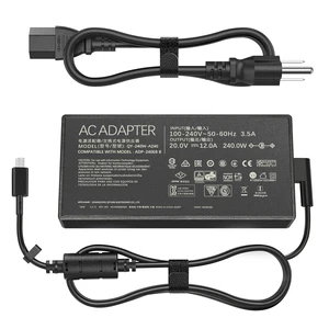240W Laptop Charger Compatible with Asus ROG Zephyrus G14 G16 GU605 TUF Gaming A18 A16 A14 ProArt PX13 P16 ROG Flow Z13 GZ302EA Laptop Charger 20v/12a Rectangle Conn Tip 240W Laptop Charger Compatible with Asus ROG Zephyrus G14 G16 GU605 TUF Gaming A18 A16 A14 ProArt PX13 P16 ROG Flow Z13 GZ302EA Laptop Charger 20v/12a Rectangle Conn Tip