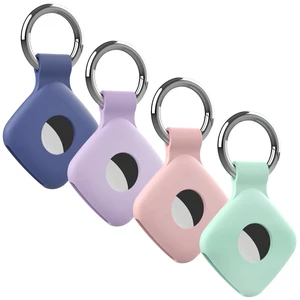 4 Pack Holder Case Compatible with Tile Mate Tracker Anti-Scratch Finder Protective Cover for Tile Tracker, Silicone Tile Keychain for Pets,Keys(Pink Purple Cyan Blue) 4 Pack Holder Case Compatible with Tile Mate Tracker Anti-Scratch Finder Protective Cover for Tile Tracker, Silicone Tile Keychain for Pets,Keys(Pink Purple Cyan Blue)