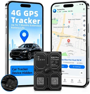 GPS Tracker for Vehicles, Hidden Magnetic Car Tracker, Long Battery Life, Real-Time Tracking, Waterproof GPS Tracker for Cars & Assets, Subscription Required GPS Tracker for Vehicles, Hidden Magnetic Car Tracker, Long Battery Life, Real-Time Tracking, Waterproof GPS Tracker for Cars & Assets, Subscription Required