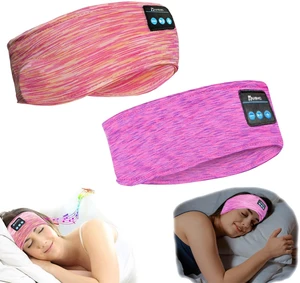 2-Pack Wireless Sleep Headphones Bluetooth Headband Sleeping Headphones, Adjustable Sleep Bluetooth Headphones for Women Side Sleepers, Long Standby, Hi-Fi Sound Quality 2-Pack Wireless Sleep Headphones Bluetooth Headband Sleeping Headphones, Adjustable Sleep Bluetooth Headphones for Women Side Sleepers, Long Standby, Hi-Fi Sound Quality