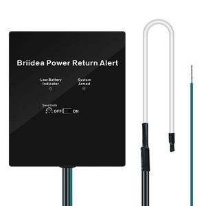 Power Return Alarm, Utility Power Back on Alert for Generator, Loud Siren with LED Indicator Power Return Alarm, Utility Power Back on Alert for Generator, Loud Siren with LED Indicator
