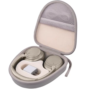 Hard Case for Sony WH-CH730N/CH720N/CH520/1000XM6/1000XM5,Sand Features a Mesh Pocket for Accessories. Hand Strap for Easy Carrying. Hard EVA Shell with Soft Velvet Lining. Case Only Hard Case for Sony WH-CH730N/CH720N/CH520/1000XM6/1000XM5,Sand Features a Mesh Pocket for Accessories. Hand Strap for Easy Carrying. Hard EVA Shell with Soft Velvet Lining. Case Only