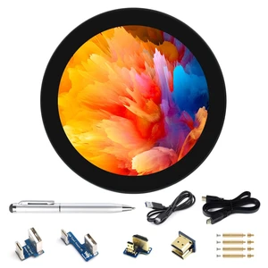 4inch HDMI Round Touch Display, 720 × 720 Resolution, IPS, 10-Point Touch, Compatible with Raspberry Pi 5/4B/3B+/3A+/2B/B+/A+/Zero/Zero W/WH/Zero 2W, Compatible with Jetson Nano and Mini PC 4inch HDMI Round Touch Display, 720 × 720 Resolution, IPS, 10-Point Touch, Compatible with Raspberry Pi 5/4B/3B+/3A+/2B/B+/A+/Zero/Zero W/WH/Zero 2W, Compatible with Jetson Nano and Mini PC