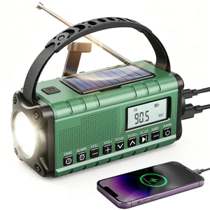 Hand Crank Emergency Radio Am Fm-10000mAh/37000mWh NOAA Weather Radio Auto Scan Portable Radio with Flashlight, SOS Alarm, Backup Battery Powered for Outdoor Camping, Hurricane Survival Hand Crank Emergency Radio Am Fm-10000mAh/37000mWh NOAA Weather Radio Auto Scan Portable Radio with Flashlight, SOS Alarm, Backup Battery Powered for Outdoor Camping, Hurricane Survival