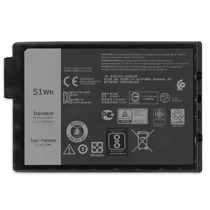 51Wh 7WNW1 Laptop Battery Compatible with Dell Latitude 5424 5420 7424 Rugged Extreme P85G P86G P137G001 P137G002 P85G001 P86G001 Series DMF8C 0DMF8C GK3D3 07WNW1 11.4V 4342mAh 51Wh 7WNW1 Laptop Battery Compatible with Dell Latitude 5424 5420 7424 Rugged Extreme P85G P86G P137G001 P137G002 P85G001 P86G001 Series DMF8C 0DMF8C GK3D3 07WNW1 11.4V 4342mAh