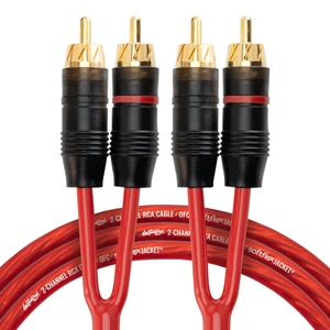 RCA Audio Cable (20 Feet) 2-Male, Subwoofer & Stereo (OFC) Pure OFC Copper Interconnect, 2-Channel, for Amplifier, Home Theater, Pro Studio or Car Audio, Metal Tips for Low Resistance RCA Audio Cable (20 Feet) 2-Male, Subwoofer & Stereo (OFC) Pure OFC Copper Interconnect, 2-Channel, for Amplifier, Home Theater, Pro Studio or Car Audio, Metal Tips for Low Resistance