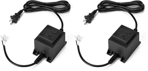 Voltage Converter Transformer 110/120V to AC 12V/5A, 60-Watt Waterproof Power Supply Converter for Swimming Pool Light, Water Pump, Outdoor Light, Spotlights (Pack of 2) Voltage Converter Transformer 110/120V to AC 12V/5A, 60-Watt Waterproof Power Supply Converter for Swimming Pool Light, Water Pump, Outdoor Light, Spotlights (Pack of 2)