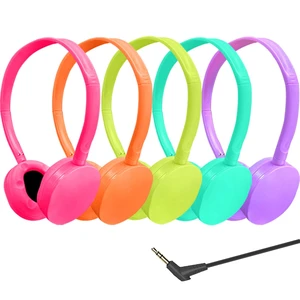 5 Pack Kids Headphones for School Classroom,Wired On Ear Classroom Headphones for Kids Student Children Toddler Boys Girls Teens 5 Pack Kids Headphones for School Classroom,Wired On Ear Classroom Headphones for Kids Student Children Toddler Boys Girls Teens
