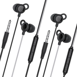 SleepTones Wired Sleep Earbuds 3.5mm Plug for Side Sleepers with Lightweight Low-Profile Silicone Earpieces, Noise Reduction Sleeping Headphones (2 Packs) SleepTones Wired Sleep Earbuds 3.5mm Plug for Side Sleepers with Lightweight Low-Profile Silicone Earpieces, Noise Reduction Sleeping Headphones (2 Packs)