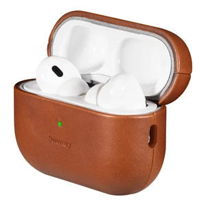 Handcrafted Vegetable-Tanned Leather Case for AirPods Pro 3 Full-Grain Cowhide, Develops Rich Patina, Handcrafted, Compatible with MagSafe, Secure Grip, Precision Fit, Saddle Brown Handcrafted Vegetable-Tanned Leather Case for AirPods Pro 3 Full-Grain Cowhide, Develops Rich Patina, Handcrafted, Compatible with MagSafe, Secure Grip, Precision Fit, Saddle Brown