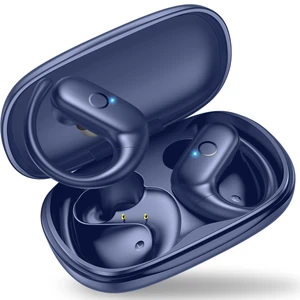 Wireless Earbuds Bluetooth Headphones,Over Ear Buds for Sport with Deep Bass Sound,60Hrs Playtime Earphones Designed Comfort Fit with Earhooks for Running,Meeting,Workout-Blue Wireless Earbuds Bluetooth Headphones,Over Ear Buds for Sport with Deep Bass Sound,60Hrs Playtime Earphones Designed Comfort Fit with Earhooks for Running,Meeting,Workout-Blue
