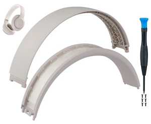 Top+Bottom Headband for Beats Studio Pro Noise Cancelling Headphones, Replacement Headstrap Repair Part - Sand Stone Top+Bottom Headband for Beats Studio Pro Noise Cancelling Headphones, Replacement Headstrap Repair Part - Sand Stone