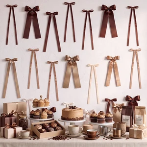Brown Bow Wall Decor 48 Pcs Brown Ribbon Bows for Bridal Shower Decorations Fall Bow for Love is Brewing Bridal Shower Decorations, Baby is Brewing, Espresso Martini Party Decor, Bachelorette Party Brown Bow Wall Decor 48 Pcs Brown Ribbon Bows for Bridal Shower Decorations Fall Bow for Love is Brewing Bridal Shower Decorations, Baby is Brewing, Espresso Martini Party Decor, Bachelorette Party
