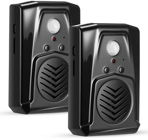 2 Pcs Motion Activated Speaker PIR Sensor USB MP3 Player,Black For Haunted House Props, USB Downloadable Scream Box, Auto Plays Horror Sounds, Voice Triggered, Holiday Music Effects 2 Pcs Motion Activated Speaker PIR Sensor USB MP3 Player,Black For Haunted House Props, USB Downloadable Scream Box, Auto Plays Horror Sounds, Voice Triggered, Holiday Music Effects