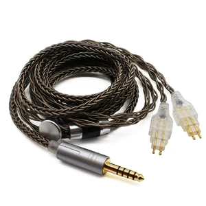 4.4mm Balanced Audio Upgrade Cable 6ft/1.8m Compatible with Sennheiser HD600 HD650 HD660S HD660S2 HD580 HD58X HD6XX Headphones Silver Plated Braided 4.4mm Balanced Audio Upgrade Cable 6ft/1.8m Compatible with Sennheiser HD600 HD650 HD660S HD660S2 HD580 HD58X HD6XX Headphones Silver Plated Braided