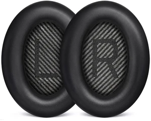 Replacement Ear Pads for Bose QC35 & QC35 II Original design, Fits qc35 qc35ii qc45 qc25 qc2 ae2, Softer leather and memory foam, Thicker and durable, Easy to install Replacement Ear Pads for Bose QC35 & QC35 II Original design, Fits qc35 qc35ii qc45 qc25 qc2 ae2, Softer leather and memory foam, Thicker and durable, Easy to install