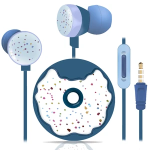 Donut Kids Earbuds for School, Earbuds for Kid Size Wired Earphones In-Ear Headphones with Microphone and Storage Case Gifts for Girls and Boys (Blue) Donut Kids Earbuds for School, Earbuds for Kid Size Wired Earphones In-Ear Headphones with Microphone and Storage Case Gifts for Girls and Boys (Blue)