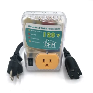 Heavy Duty 20-Amp 2400-Watt Appliance Surge Protector Smart Circuit Plug with Outlet Saver Power Cord Heavy Duty 20-Amp 2400-Watt Appliance Surge Protector Smart Circuit Plug with Outlet Saver Power Cord