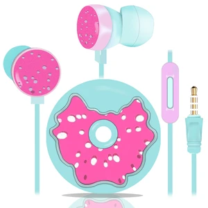 Cute Donut Earbuds for Kids, Kid Size Wired Earbud & in-Ear Headphones With Microphone and Lovely Earphones Storage Case Gifts for School Girls and Boys (Sky Blue) Cute Donut Earbuds for Kids, Kid Size Wired Earbud & in-Ear Headphones With Microphone and Lovely Earphones Storage Case Gifts for School Girls and Boys (Sky Blue)