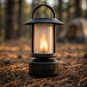 Bluetooth Outdoor Speaker, Patented Fire Effect, 13 Color Options Black, 5W Speaker, 1 Pack, Wireless Outdoor Speakers, Powerful Sound, Perfect For Parties, Camping, Tailgating, And Home Bluetooth Outdoor Speaker, Patented Fire Effect, 13 Color Options Black, 5W Speaker, 1 Pack, Wireless Outdoor Speakers, Powerful Sound, Perfect For Parties, Camping, Tailgating, And Home