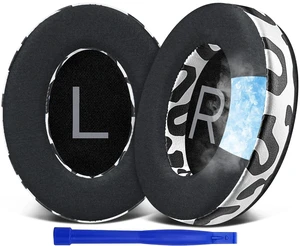 Cooling Gel Earpads Replacement for Bose QuietComfort 45 (QC45)/QuietComfort SE (QC SE)/Quiet Comfort Wireless Over-Ear Headphones, Ear Pads Cushions with Ice Silk Fabric - Snow Leopard Cooling Gel Earpads Replacement for Bose QuietComfort 45 (QC45)/QuietComfort SE (QC SE)/Quiet Comfort Wireless Over-Ear Headphones, Ear Pads Cushions with Ice Silk Fabric - Snow Leopard