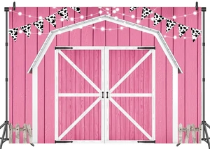 Pink Barn Door Wooden Farmhouse Backdrop 8×6FT Pink Barn Door Photography Backdrop Rustic Country Scene Farm Party Decoration Photo Props Pink Barn Door Wooden Farmhouse Backdrop 8×6FT Pink Barn Door Photography Backdrop Rustic Country Scene Farm Party Decoration Photo Props