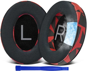 Cooling Gel Earpads Replacement for Bose QuietComfort 45 (QC45)/QuietComfort SE (QC SE)/Quiet Comfort Wireless Over-Ear Headphones, Ear Pads Cushions with Ice Silk Fabric - Red Storm Cooling Gel Earpads Replacement for Bose QuietComfort 45 (QC45)/QuietComfort SE (QC SE)/Quiet Comfort Wireless Over-Ear Headphones, Ear Pads Cushions with Ice Silk Fabric - Red Storm
