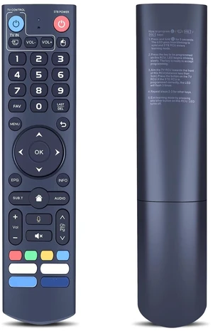 Easy to Use Backlit Remote for vSeeBox V5 Pro, V3 Plus, V2 Pro, V1 Pro, V1 Max, Elite, Max, Voice Remote Replacement with Strong Signal and Smooth Control Easy to Use Backlit Remote for vSeeBox V5 Pro, V3 Plus, V2 Pro, V1 Pro, V1 Max, Elite, Max, Voice Remote Replacement with Strong Signal and Smooth Control