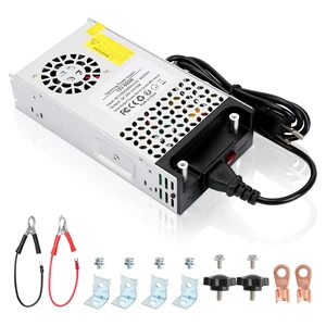 110V AC to 12V DC Converter 12V 50A 600W Power Supply Transformer 12 Volt Switching Power Supply Max 50A 600W Adapter SMPS, for LED Strip Light CCTV Camera Security System Radio 3D Printer 110V AC to 12V DC Converter 12V 50A 600W Power Supply Transformer 12 Volt Switching Power Supply Max 50A 600W Adapter SMPS, for LED Strip Light CCTV Camera Security System Radio 3D Printer