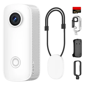 C100PRO 4K POV Camera Cycling Combo,2.5H Power, 32g Ultra-Light Thumb Action Camera, Magnetic Wearable Body Cam for Vlogging,30m Waterproof Underwater, Mini Video Camera for Travel,White C100PRO 4K POV Camera Cycling Combo,2.5H Power, 32g Ultra-Light Thumb Action Camera, Magnetic Wearable Body Cam for Vlogging,30m Waterproof Underwater, Mini Video Camera for Travel,White
