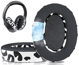 Cooling Gel Replacement Earpads for Sony WH-XB900N/WH-CH710N/WH-CH720N/WH-RF400/MDR-RF895RK Headphones, Ear Pads Cushions with High Density Foam - Snow Leopard Cooling Gel Replacement Earpads for Sony WH-XB900N/WH-CH710N/WH-CH720N/WH-RF400/MDR-RF895RK Headphones, Ear Pads Cushions with High Density Foam - Snow Leopard