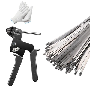 200PCS Cable Ties Kit, 11.8 Inch Heavy Duty Silver Metal Zip Ties 304 Stainless Steel Zip Ties, 264LBS High-strength,Self-locking Secure Fastening,Ideal for Outdoor,Fence, Exhaust Wrap Etc 200PCS Cable Ties Kit, 11.8 Inch Heavy Duty Silver Metal Zip Ties 304 Stainless Steel Zip Ties, 264LBS High-strength,Self-locking Secure Fastening,Ideal for Outdoor,Fence, Exhaust Wrap Etc