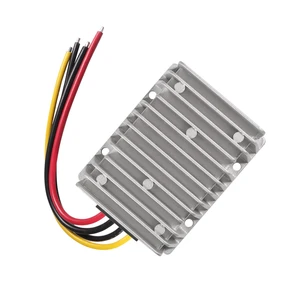 DC Voltage Reducer Converter DC 8V-40V to 13.8V 25A 300W Reducer Power Converter Waterproof Regulator Module Transformer for Golf Cart Club Car DC Voltage Reducer Converter DC 8V-40V to 13.8V 25A 300W Reducer Power Converter Waterproof Regulator Module Transformer for Golf Cart Club Car