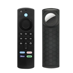 Compatible Alexa 3rd Gen Remote Cover with Holder, 2 in 1 Silicone Protective Sleeve for Holder and TV 3rd GenRemote Control,Black Compatible Alexa 3rd Gen Remote Cover with Holder, 2 in 1 Silicone Protective Sleeve for Holder and TV 3rd GenRemote Control,Black