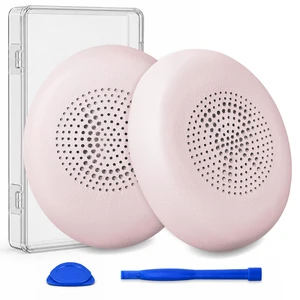 Replacement Ear Pads for Jabra Evolve2 65 (Evolve 2 65MS 65UC MS UC)/Evolve2 40 (40UC 40MS USB)/Elite 45h On-Ear Wireless Headset, Earpads Ear Cushions Ear Cups Cover Repair Parts (Pink) Replacement Ear Pads for Jabra Evolve2 65 (Evolve 2 65MS 65UC MS UC)/Evolve2 40 (40UC 40MS USB)/Elite 45h On-Ear Wireless Headset, Earpads Ear Cushions Ear Cups Cover Repair Parts (Pink)