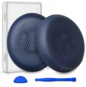 Replacement Ear Pads for Jabra Evolve2 65 (Evolve 2 65MS 65UC MS UC)/Evolve2 40 (40UC 40MS USB)/Elite 45h On-Ear Wireless Headset, Earpads Ear Cushions Ear Cups Cover Repair Parts (Blue) Replacement Ear Pads for Jabra Evolve2 65 (Evolve 2 65MS 65UC MS UC)/Evolve2 40 (40UC 40MS USB)/Elite 45h On-Ear Wireless Headset, Earpads Ear Cushions Ear Cups Cover Repair Parts (Blue)