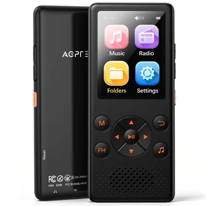 M5 32GB MP3 Player for Seniors, 2.4" Screen Big Font(Black) With Bluetooth 5.3, Front Lager Speaker, Shuffle Play, Physical Buttons, Simple to operate, Great for Elderly M5 32GB MP3 Player for Seniors, 2.4" Screen Big Font(Black) With Bluetooth 5.3, Front Lager Speaker, Shuffle Play, Physical Buttons, Simple to operate, Great for Elderly