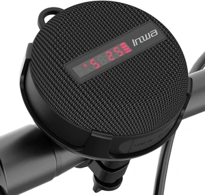 Portable Bluetooth Speaker, Bike Speakers with Speed Display, Wireless Speaker with 480 Mins Super Long of Playtime. Decent Sound, Compact Size and Loudness for Riding, Hiking, Showering, Golfing Portable Bluetooth Speaker, Bike Speakers with Speed Display, Wireless Speaker with 480 Mins Super Long of Playtime. Decent Sound, Compact Size and Loudness for Riding, Hiking, Showering, Golfing
