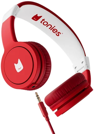 Wired USB Type C Headphones for Toniebox 2 - Sunset Red Wired USB Type C Headphones for Toniebox 2 - Sunset Red