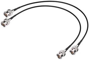 3G SDI Cable 75 Ohm BNC Male to Male Black RG179 SDI Video Cable 12inch for Professional Camcorders, Supports HD-SDI/3G-SDI/4K/8K (2-Pack) 3G SDI Cable 75 Ohm BNC Male to Male Black RG179 SDI Video Cable 12inch for Professional Camcorders, Supports HD-SDI/3G-SDI/4K/8K (2-Pack)