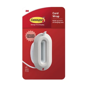 Cord Wrap, 2 Units, 4 Medium Strips, White Cord Holder And Organizer For Desk, Office, Gaming, And Living Room, No Damage Adhesive Cord Management Cord Wrap, 2 Units, 4 Medium Strips, White Cord Holder And Organizer For Desk, Office, Gaming, And Living Room, No Damage Adhesive Cord Management
