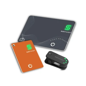 Wallet Tracker RFID Blocking Card & Mini Keychain Tag Item Finder with Recharge Clip Works with Apple Find My (iOS Only) Wallet Tracker RFID Blocking Card & Mini Keychain Tag Item Finder with Recharge Clip Works with Apple Find My (iOS Only)