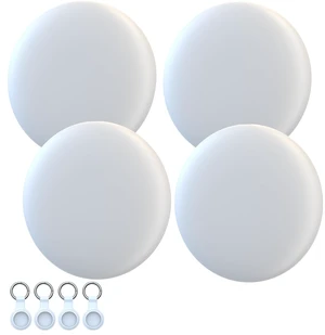 2026 New Air Tags-4 packApple MFi CertifiedSmart Bluetooth Tracker 4 Pack (iOS Only),Item Locator Works with Find My,Replaceable Battery Key Finder for Keys,Bags,Luggage,Wallet (White, A Tag 4Pack) 2026 New Air Tags-4 packApple MFi CertifiedSmart Bluetooth Tracker 4 Pack (iOS Only),Item Locator Works with Find My,Replaceable Battery Key Finder for Keys,Bags,Luggage,Wallet (White, A Tag 4Pack)