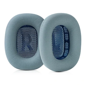 Ear Cushions for Apple AirPods Max Headphones Replacement Leather Earpads Sweat Proof Ear Cups Cushion Easy to Install with Magnet, Protein Leather and Memory Foam(Blue) Ear Cushions for Apple AirPods Max Headphones Replacement Leather Earpads Sweat Proof Ear Cups Cushion Easy to Install with Magnet, Protein Leather and Memory Foam(Blue)
