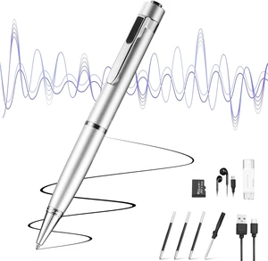 64GB Voice Recorder with Playback: Digital Recording Device with Intelligent Noise Reduction for Meetings Lectures Course - Portable Audio Recorder for Student Workplace Use 64GB Voice Recorder with Playback: Digital Recording Device with Intelligent Noise Reduction for Meetings Lectures Course - Portable Audio Recorder for Student Workplace Use