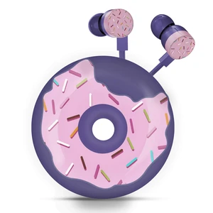 Donut Earbuds for Kids, Cute Earbud & in-Ear Headphones Wired Gift for School Girls and Boys with Microphone and Lovely Earphones Storage Case Donut Earbuds for Kids, Cute Earbud & in-Ear Headphones Wired Gift for School Girls and Boys with Microphone and Lovely Earphones Storage Case