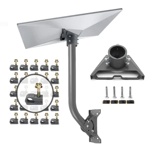 Starlink Generation 3 Roof and Wall Mount Kit Compatible with Gen3 / V3 Starlink Standard Dish Starlink Generation 3 Roof and Wall Mount Kit Compatible with Gen3 / V3 Starlink Standard Dish